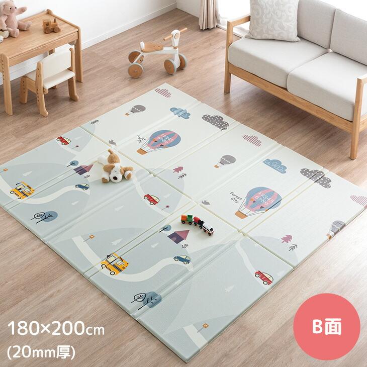 タンスのゲン プレイマット 赤ちゃん 厚手 ベビーマット 防水 撥水