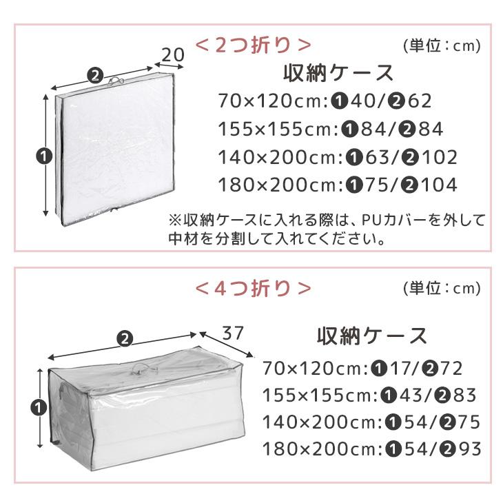 タンスのゲン 本日+4% プレイマット 折りたたみ ベビー 厚手 4cm 140
