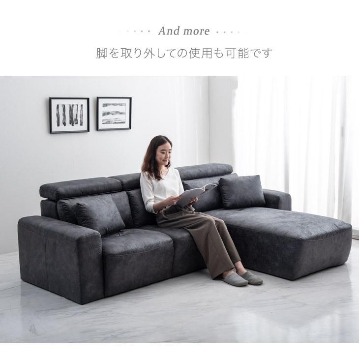 値下げしました☆美品☆ PROCEED 3人掛け L字 ソファー