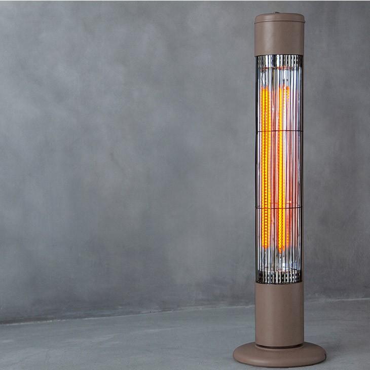 カーボンヒーター 電気ストーブ クラシック 遠赤外線 おしゃれ ストーブ ヒーター かわいい タワー 縦型 かわいい 首振り 暖房器具 電気ストーブ 縦型 モダン タンスのゲン店 特売値段が激安