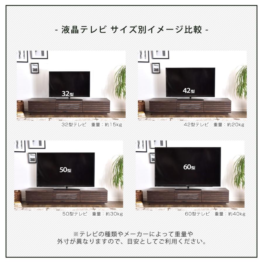 15日P14%〜 テレビ台 ローボード おしゃれ 150 収納 テレビラック 木製 日本製 北欧 国産 完成品 テレビボード 壁面 天然木｜tansu｜16