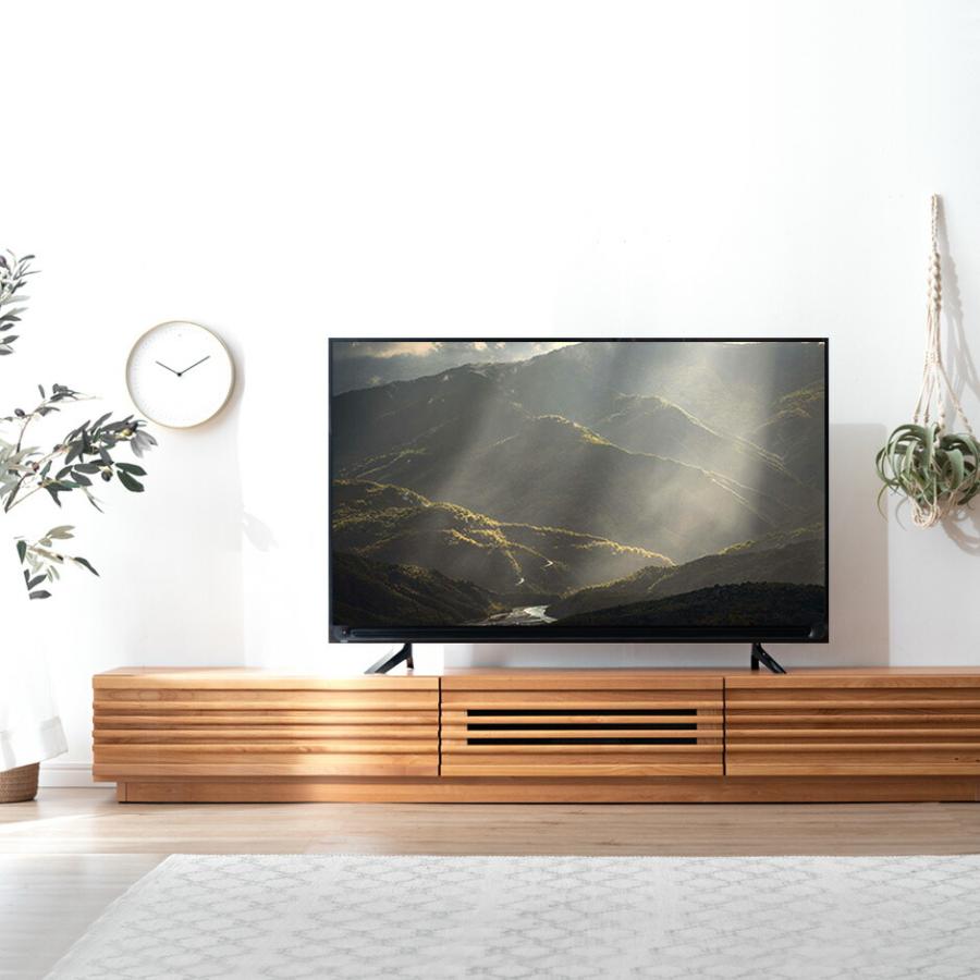 タンスのゲン 本日+4% テレビ台 210 アルダー無垢 完成品 日本製