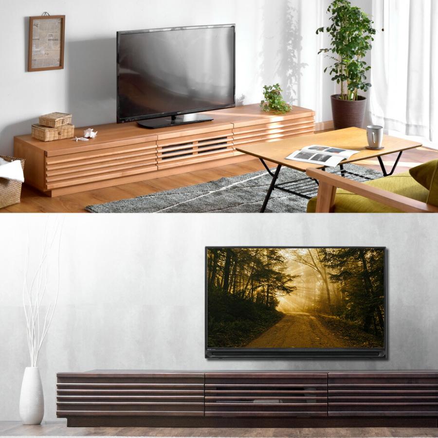 タンスのゲン 本日+5% テレビ台 210 アルダー無垢 完成品 日本製