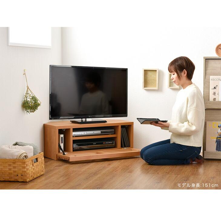 タンスのゲン テレビ台 コーナー おしゃれ 完成品 コーナーテレビ台