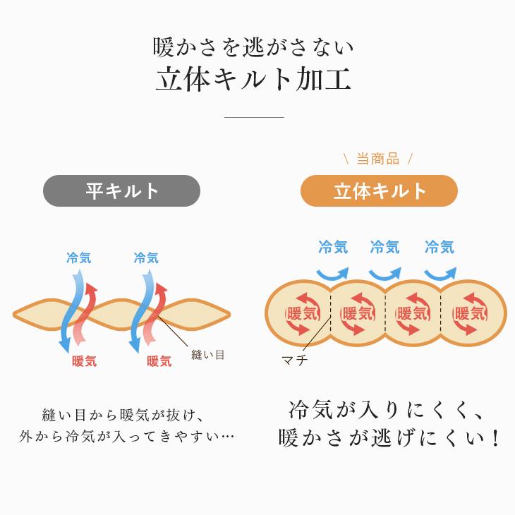 羽毛布団 セミダブル 掛け布団 羽毛掛け布団 日本製 ホワイトグースダウン95％ 日本製 羽毛ふとん｜tansu｜16