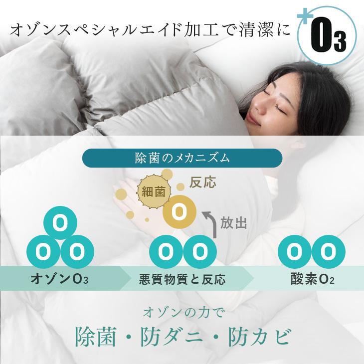 タンスのゲン 羽毛布団 セミダブル 掛け布団 ホワイトマザーグース
