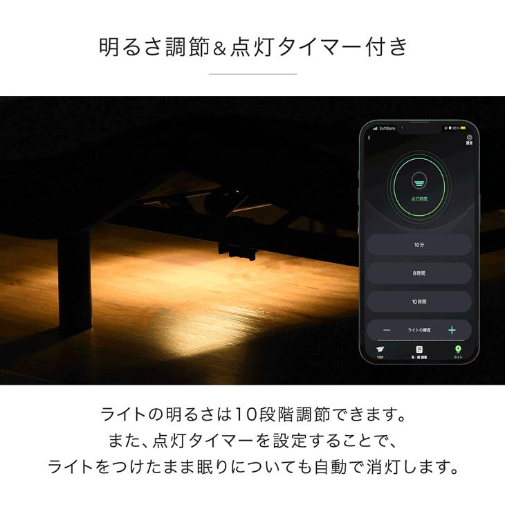 電動ベッド 介護 ダブル 2モーター 介護ベッド マットレス 付 スマホで
