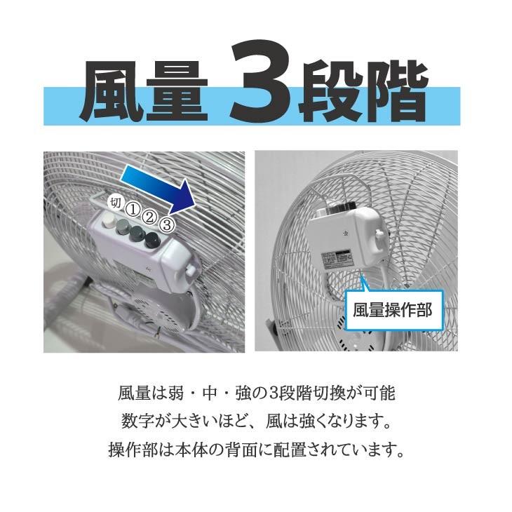 3日+5% サーキュレーター 大型 扇風機 45cm 業務用 体育館 据え置き