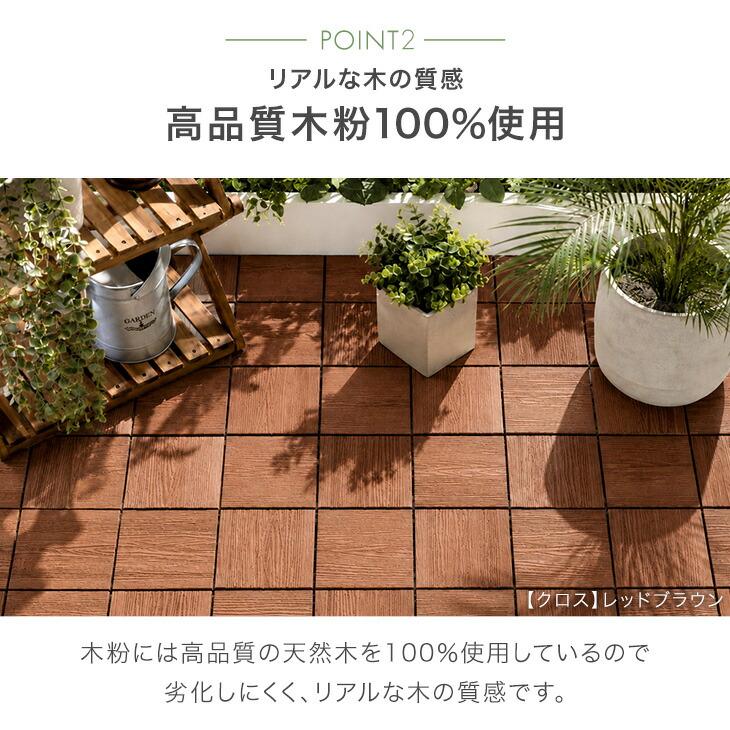タンスのゲン 本日+4% ウッドパネル 人工木 ウッドデッキ 人工木材 162