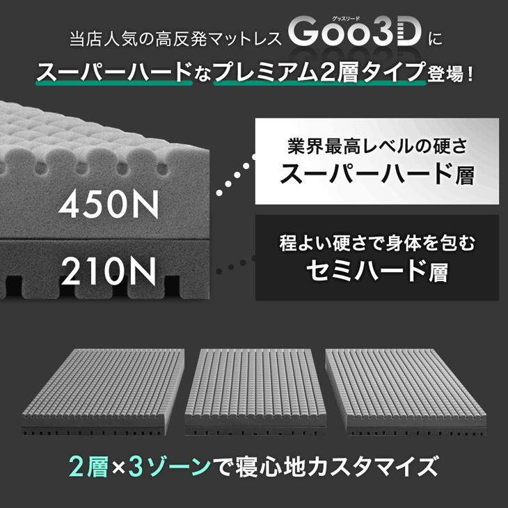 タンスのゲン 4日+5% マットレス セミダブル 三つ折り 純高反発