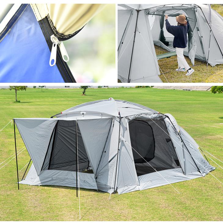 ENDLESS BASE テント ツールーム キャノピーテント 6人用 幅340cm