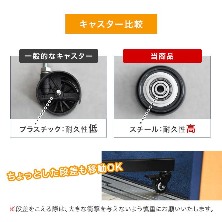 タンスのゲン テレビスタンド 移動式 壁寄せ テレビ台 ハイタイプ