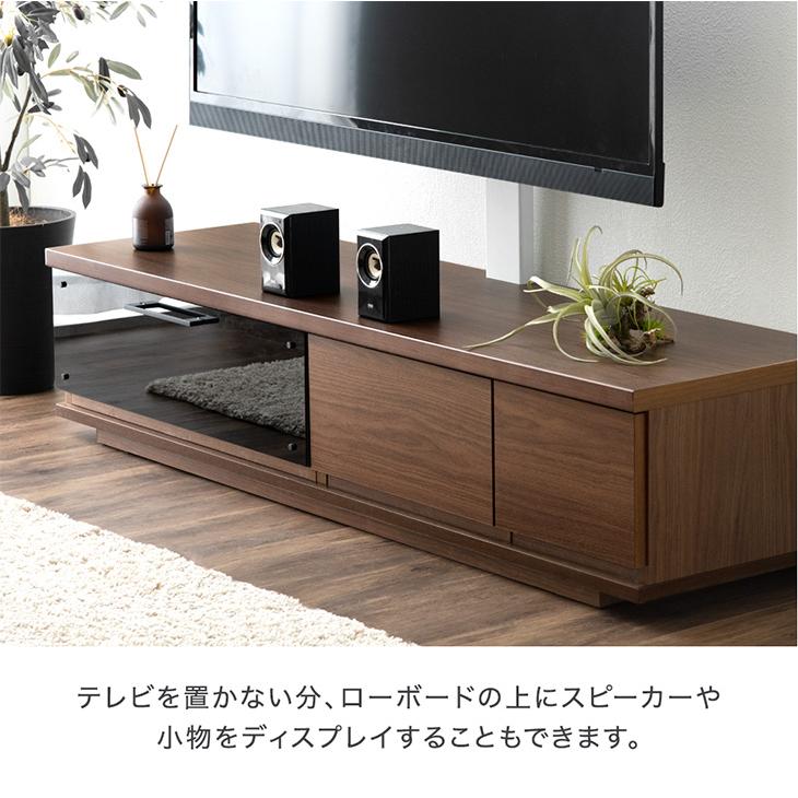 テレビ台 完成品 収納 おしゃれ ローボード 150 国産 北欧 高さ調整 首振り テレビスタンド テレビラック 日本製｜tansu｜07