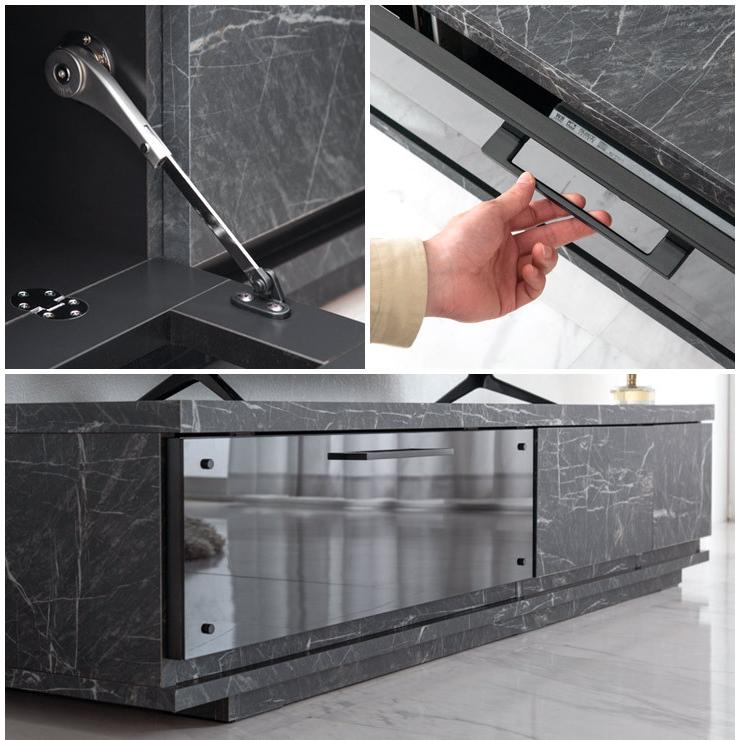 タンスのゲン 11日+5% テレビ台 テレビボード ローボード 大理石