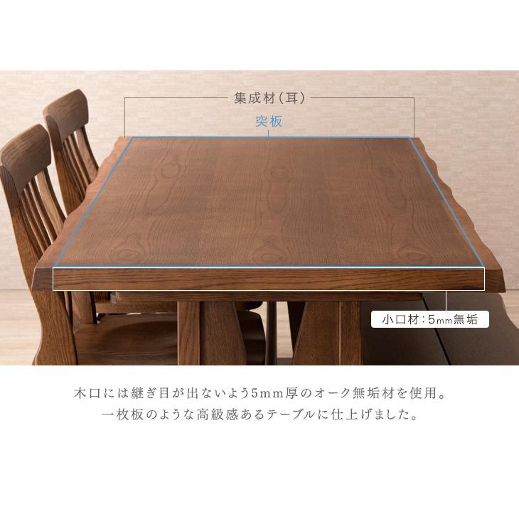 タンスのゲン 5日+5% ダイニングテーブルセット 4人用 ダイニング