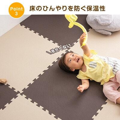 タンスのゲン ジョイントマット 大判 6畳 防炎 厚み1cm 59cm 32 タンスのゲン ジョイントマット 大判 6畳 防炎 厚み1cm 59cm 32