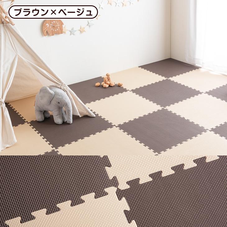 タンスのゲン ジョイントマット 59cm 厚み2cm 6畳 32枚 大判 防