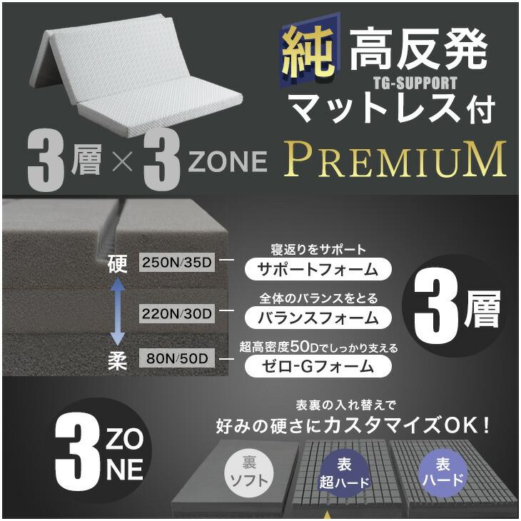 タンスのゲン 本日+4% ベッド マットレス付き シングル おしゃれ 木製