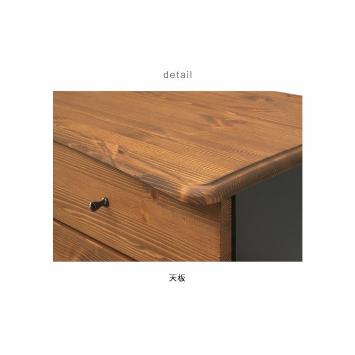 食器棚 幅119 キッチン収納 レンジ台 収納 国産 完成品 日本製 北欧