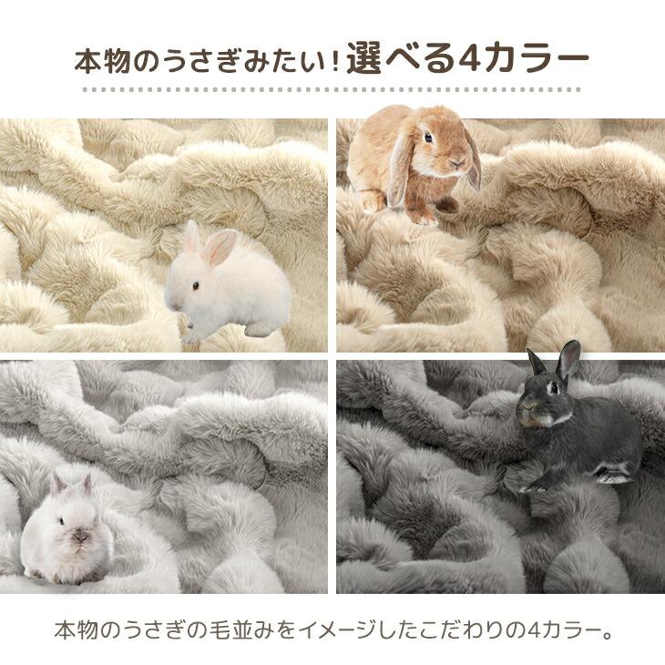 タンスのゲン 毛布 シングル 暖かい 2枚合わせ ふわとろ毛布 厚手