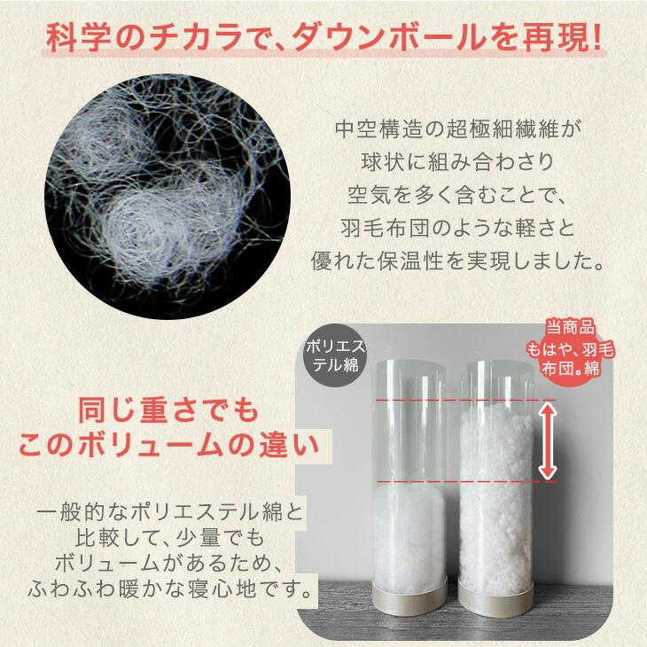 タンスのゲン 掛け布団 シングル 冬用 洗える 防ダニ もはや、羽毛布団