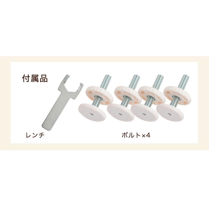 タキゲン　ベビーストップ　ベビーゲート置き型 ベビーゲート 設置幅75-110cm ホワイト ペットゲート 犬 自動ロック