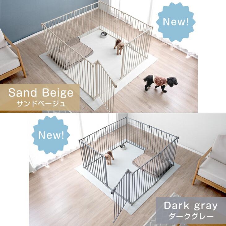 タンスのゲン 15日+5% ペットサークル 犬用 折りたたみ 6枚セット 犬