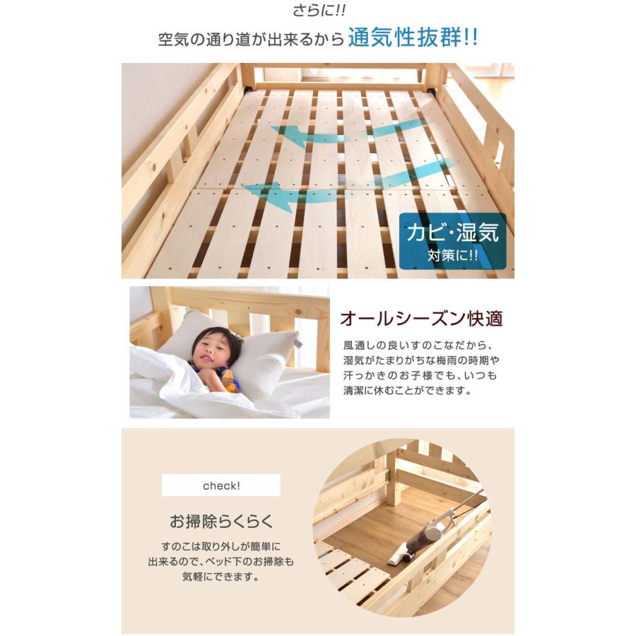 タンスのゲン 二段ベッド マットレス付き 2段ベッド マットレスセット