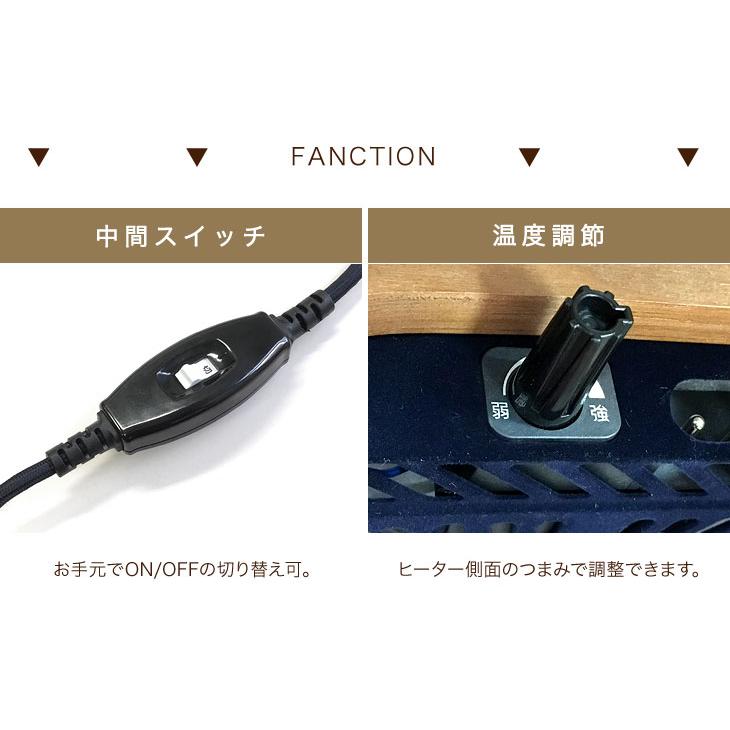 タンスのゲン 本日+5% こたつ こたつテーブル リバーシブル 100cm 円形