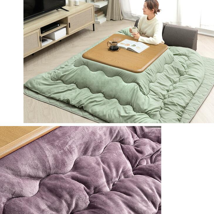 こたつ布団付き こたつ　 テーブル　正方形　80×80 廃盤 タンスのゲン こたつ 2点セット 正方形 80 おしゃれ こたつセット