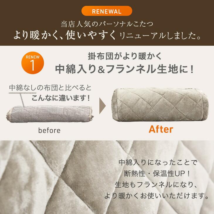 タンスのゲン 本日+5% こたつ 一人用 長方形 こたつセット ハイタイプ