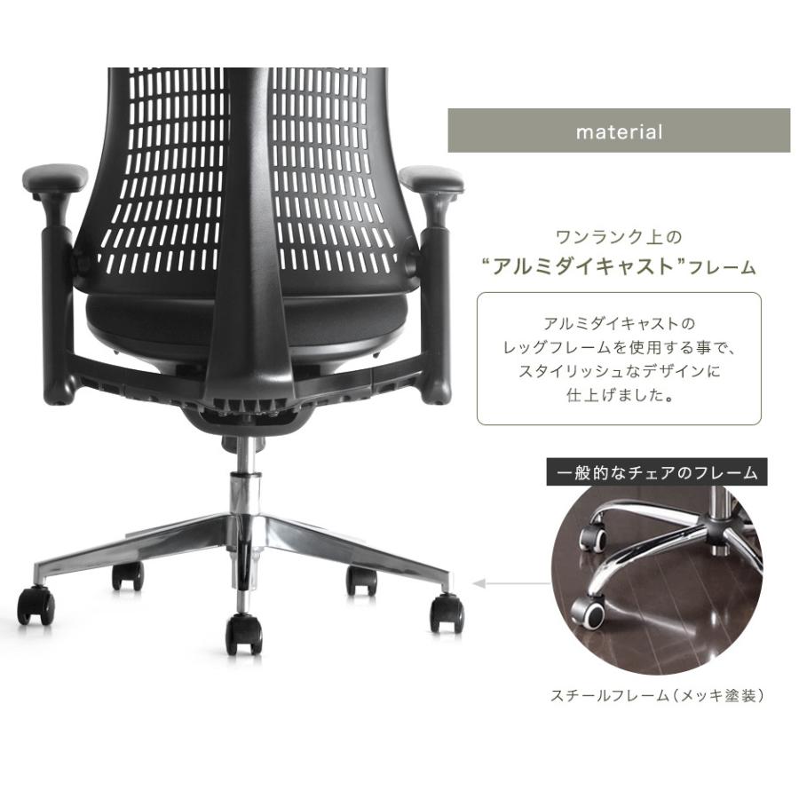 タンスのゲン オフィスチェア メッシュ おしゃれ 高機能