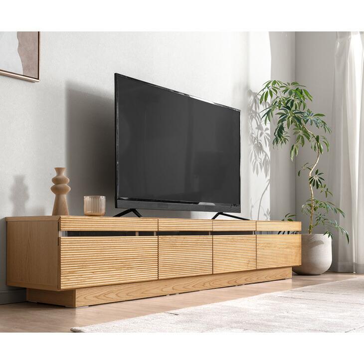 タンスのゲン テレビ台 完成品 ローボード 210 収納 おしゃれ テレビ