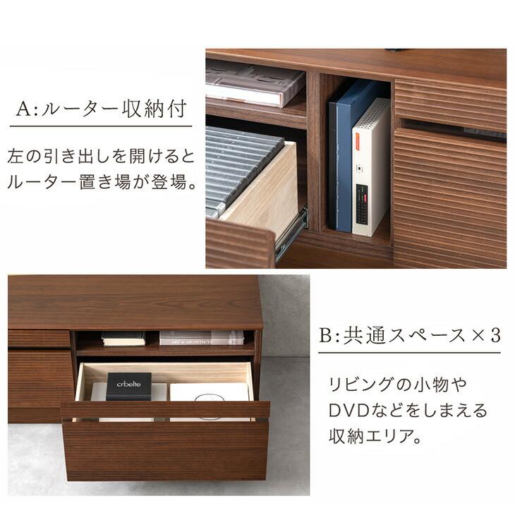 タンスのゲン 4日+5% テレビ台 完成品 木製 北欧 おしゃれ 収納 幅