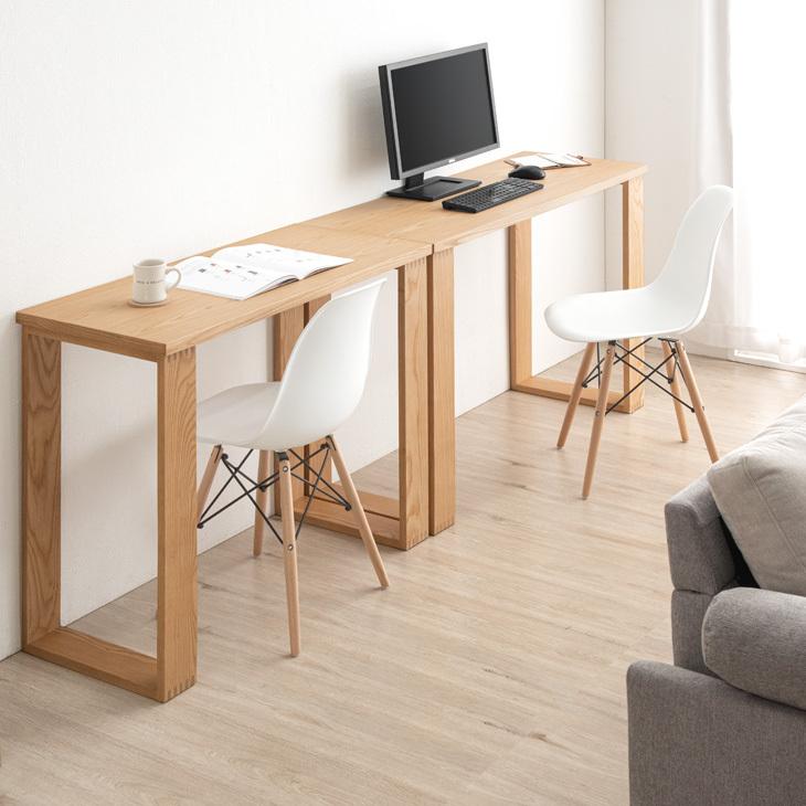 タンスのゲン デスク パソコンデスク 幅100 120 シンプル ワークデスク