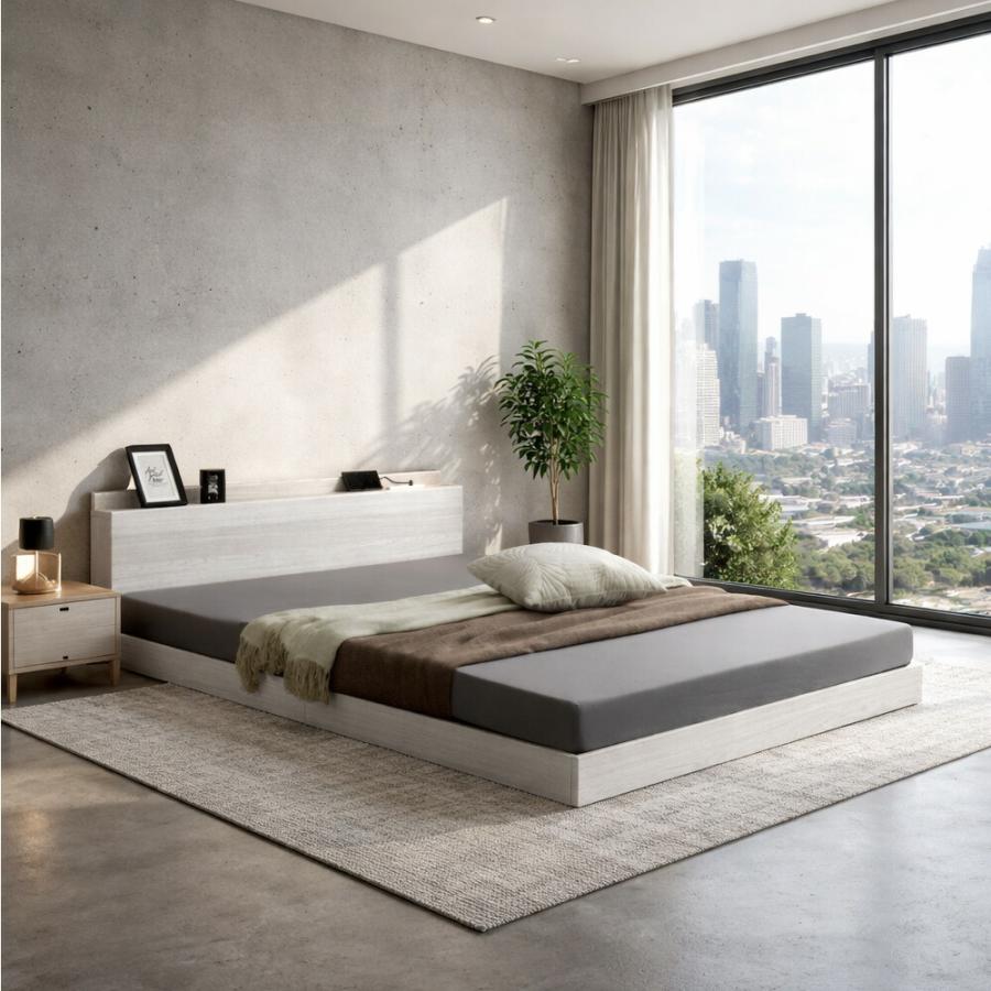 タンスのゲン　すのこベッド　セミダブル タンスのゲン ベッド セミダブル すのこベッド ベッドフレーム