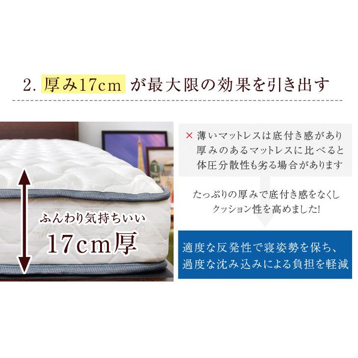 9日LYP17%〜 ベッド キングワイド マットレス付き ローベッド セット 幅280 D+D 連結ベッド おしゃれ USB コンセント 宮棚 すのこ 宮付き ベット キング ベッド｜tansu｜18