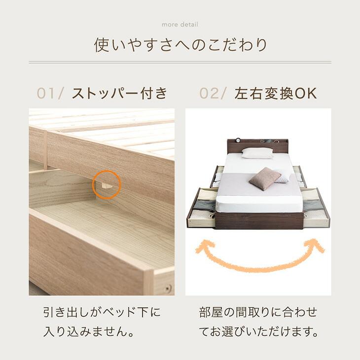 タンスのゲン ベッド マットレス付き 超高密度 4Dメッシュ ポケット