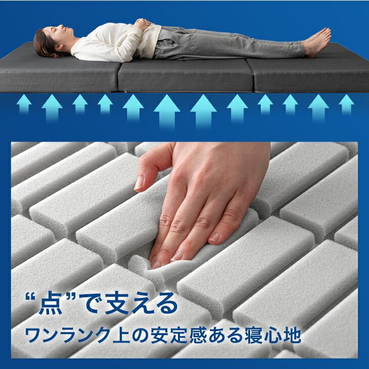 タンスのゲン 15日+5% ベッド マットレス付き クイーン 引き出し付 高