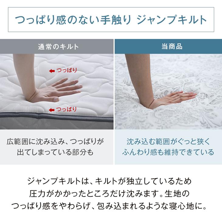 タンスのゲン マットレス シングル 超極厚35cm ピロートップ Wポケット