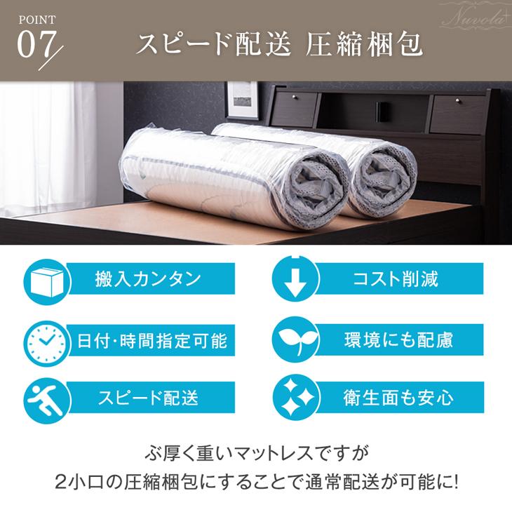 タンスのゲン マットレス ダブル 超極厚 35cm 高反発 スプリング タンスのゲン マットレス ダブル 超極厚 35cm 高反発 スプリング