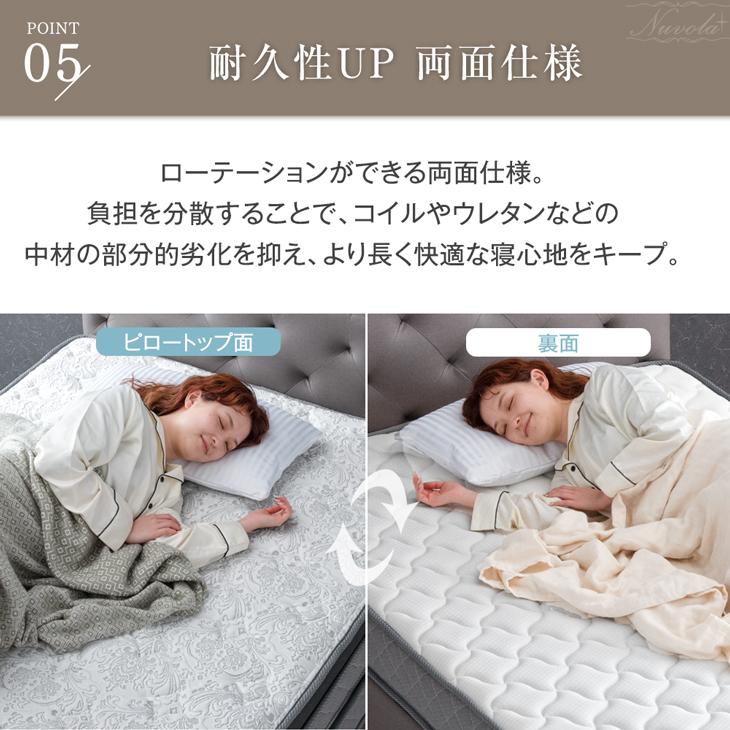 タンスのゲン マットレス キング 超極厚35cm ピロートップ 2層