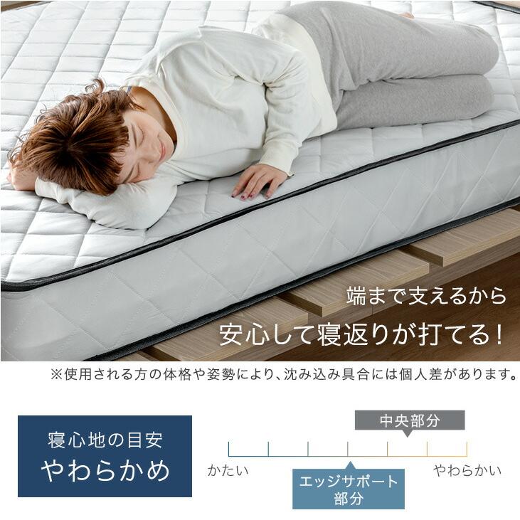タンスのゲン マットレス キング 20cm厚 ポケットコイル コイル ベッド