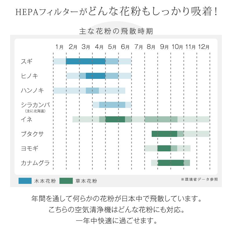 18日LYP会員18%〜 空気清浄機 加湿器 6畳 8畳 小型 寝室 おしゃれ コンパクト 加湿空気清浄機 UVライト 紫外線 除菌 ウイルス 消臭 脱臭 ペット 花粉 上部給水｜tansu｜10