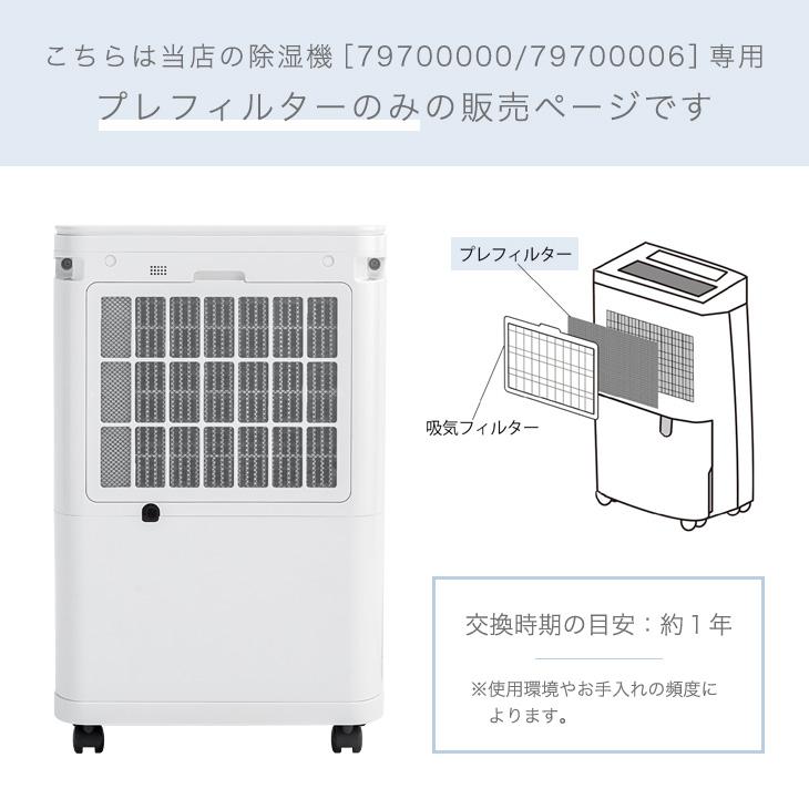 タンスのゲン 交換用 プレフィルター 商品番号 79700000 79700006 共通