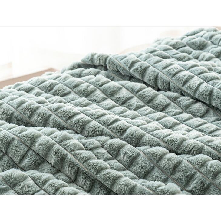 毛布 シングル 暖かい ブランケット 洗える シンサレート 厚手 おしゃれ 冬用 大判 北欧 冬 ふわとろ毛布 掛け布団 ふわとろ | タンスのゲン | 02