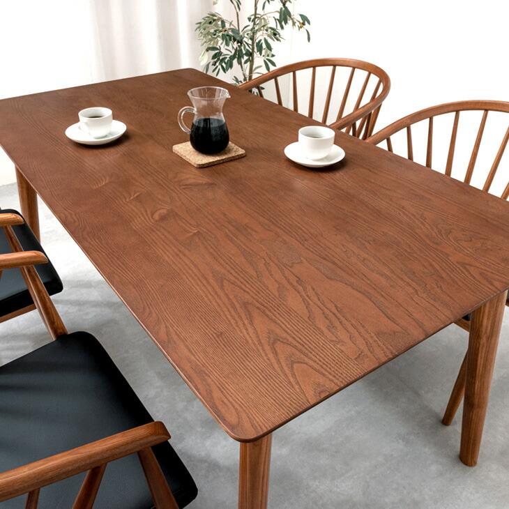 タンスのゲン ダイニングテーブルセット 4人 5点セット 長方形 150cm