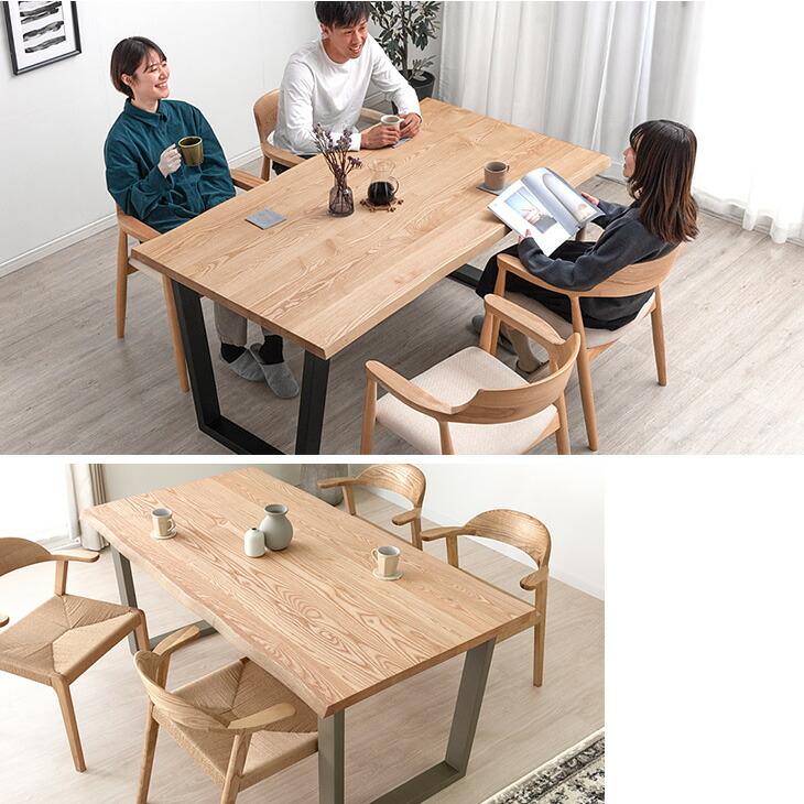 アッシュ　ソリッド　スクウェア　ダイニングテーブル アッシュ ソリッド スクウェア ダイニングテーブル アッシュ