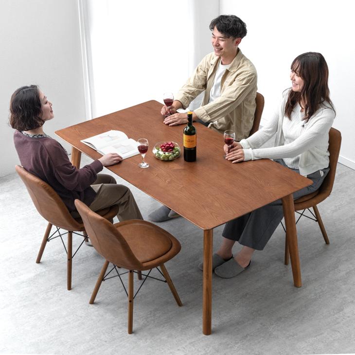 タンスのゲン 22日+5% ダイニングテーブルセット 4人 150 おしゃれ