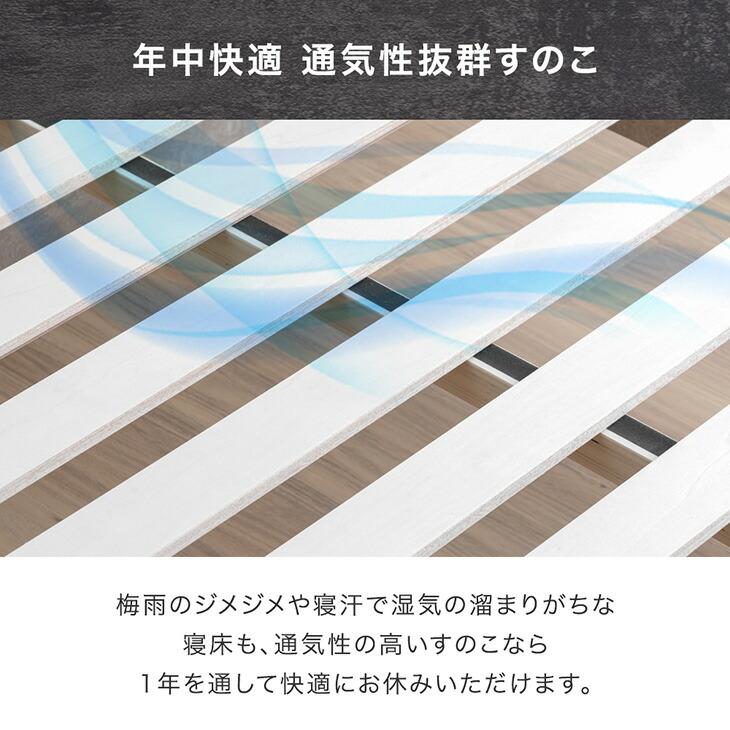[取引確定] IKEA_収納付きクイーンサイズベットフレーム タンスのゲン クイーンベッド 収納 大容量 収納ベッド usb コンセント